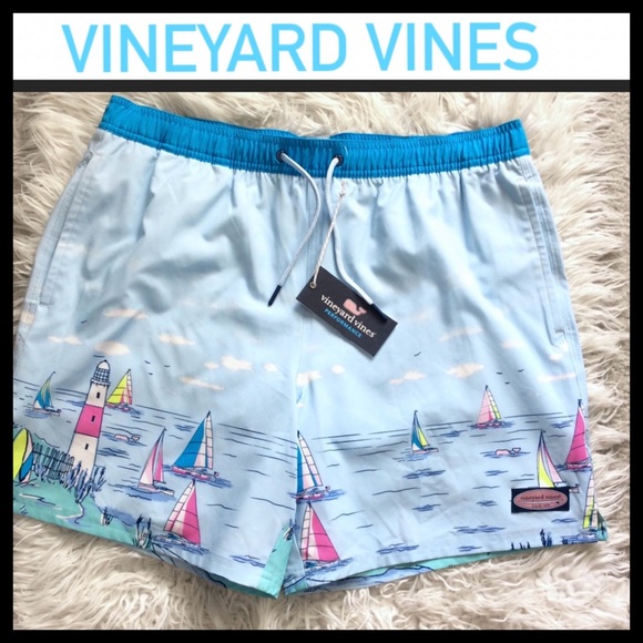 NWT Vineyard Vines 7” Chappy Swim Trunks - Picture 1 of 7